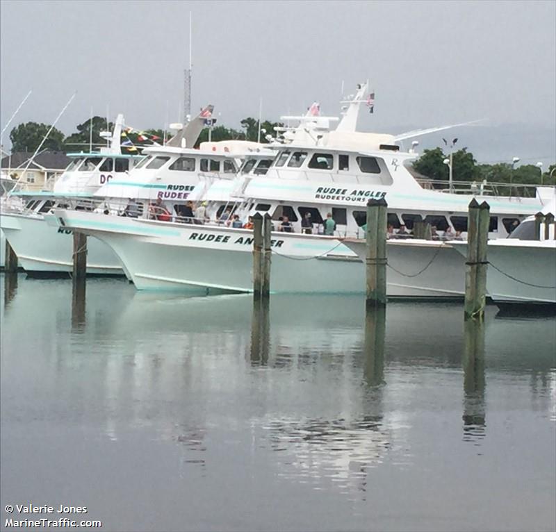 rudee angler (Fishing vessel) - IMO , MMSI 367096850, Call Sign WDC9042 under the flag of United States (USA)