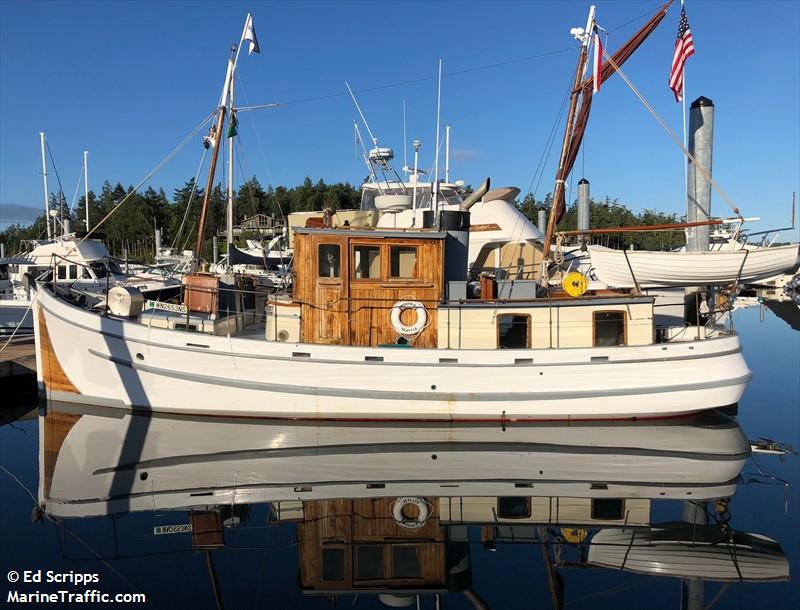 nootka (Pleasure craft) - IMO , MMSI 367999920, Call Sign WDJ6759 under the flag of United States (USA)