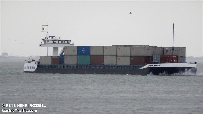 amberes (Cargo ship) - IMO 9540376, MMSI 205392290, Call Sign OT3922 under the flag of Belgium
