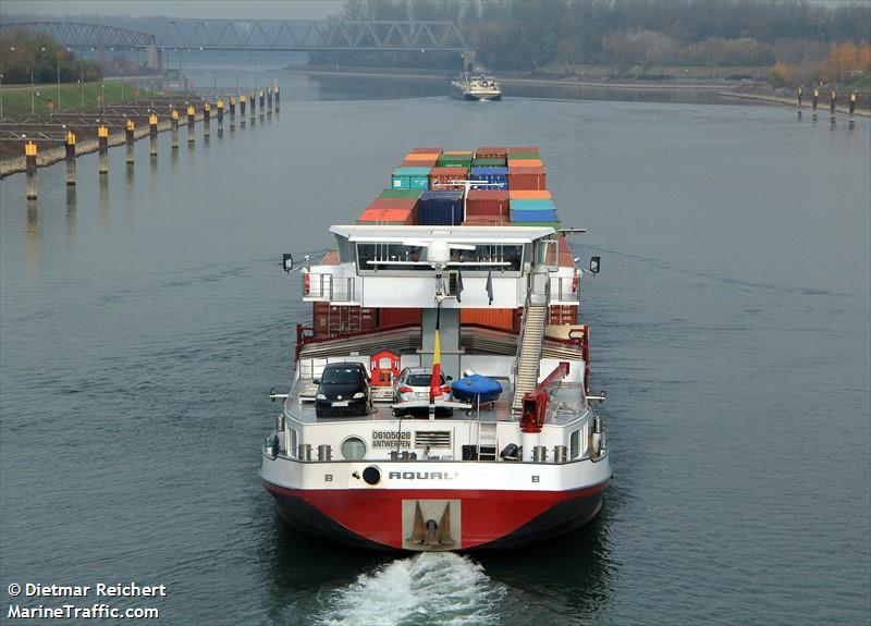 kvb aquality (Cargo ship) - IMO , MMSI 205433390, Call Sign OT4333 under the flag of Belgium