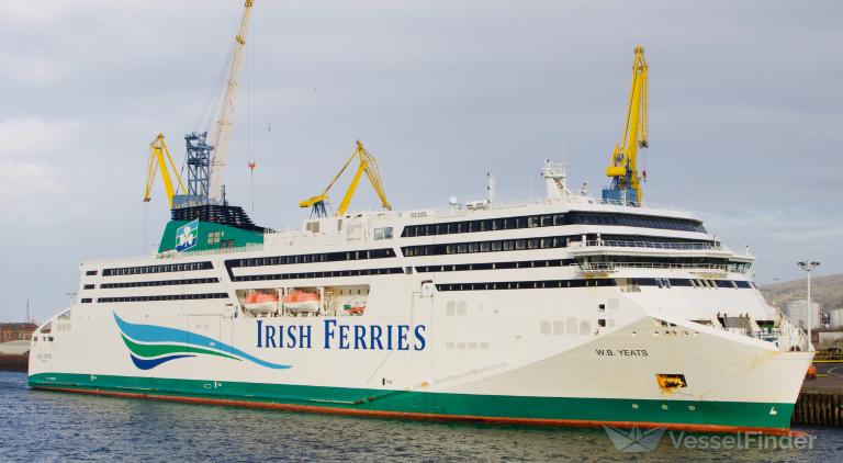 w.b. yeats (Passenger/Ro-Ro Cargo Ship) - IMO 9809679, MMSI 209146000, Call Sign 5BXC4 under the flag of Cyprus