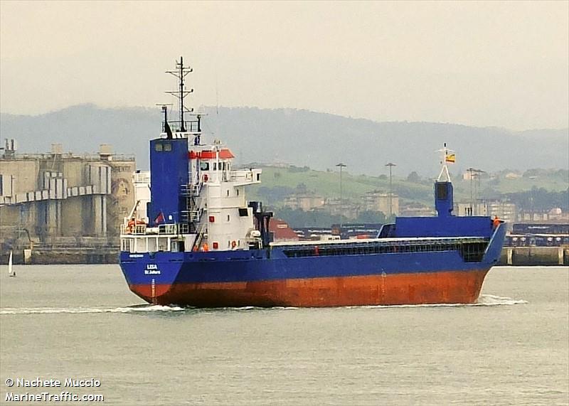 lisa (General Cargo Ship) - IMO 9235505, MMSI 209989000, Call Sign 5BNE5 under the flag of Cyprus