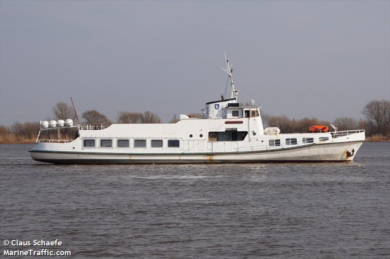 jens albrecht (Passenger Ship) - IMO 5244156, MMSI 211226840, Call Sign DJDA under the flag of Germany