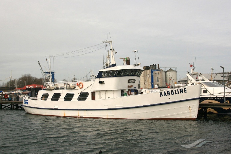 karoline (Passenger ship) - IMO , MMSI 211227550, Call Sign DLFV under the flag of Germany