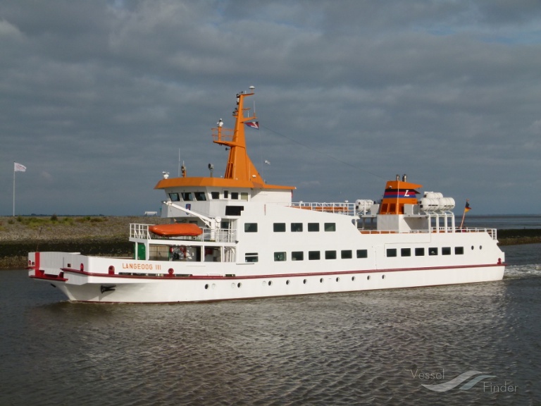 langeoog iii (Passenger Ship) - IMO 7811135, MMSI 211270840, Call Sign DCCC under the flag of Germany