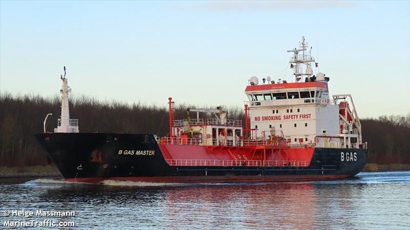 b gas master (LPG Tanker) - IMO 9344203, MMSI 215389000, Call Sign 9HA2718 under the flag of Malta