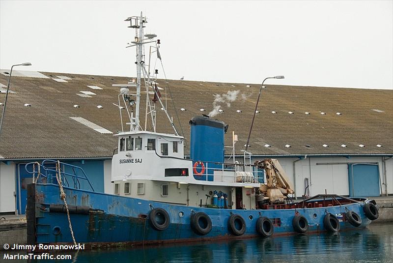 mester (Towing vessel) - IMO , MMSI 219004896, Call Sign OWFF2 under the flag of Denmark