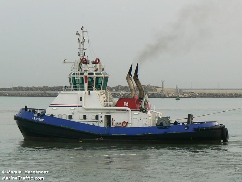 v.b.vigor (Tug) - IMO 9313888, MMSI 224133320, Call Sign ECFK under the flag of Spain