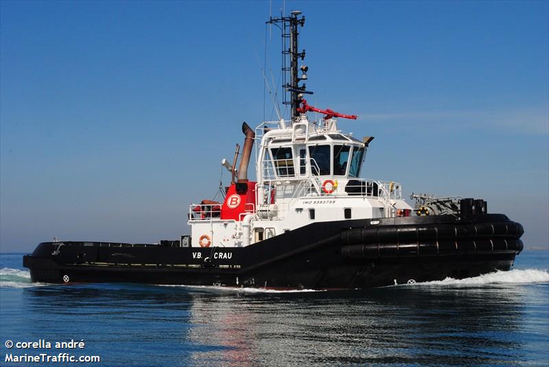 vb crau (Tug) - IMO 9393759, MMSI 228299700, Call Sign FNRD under the flag of France