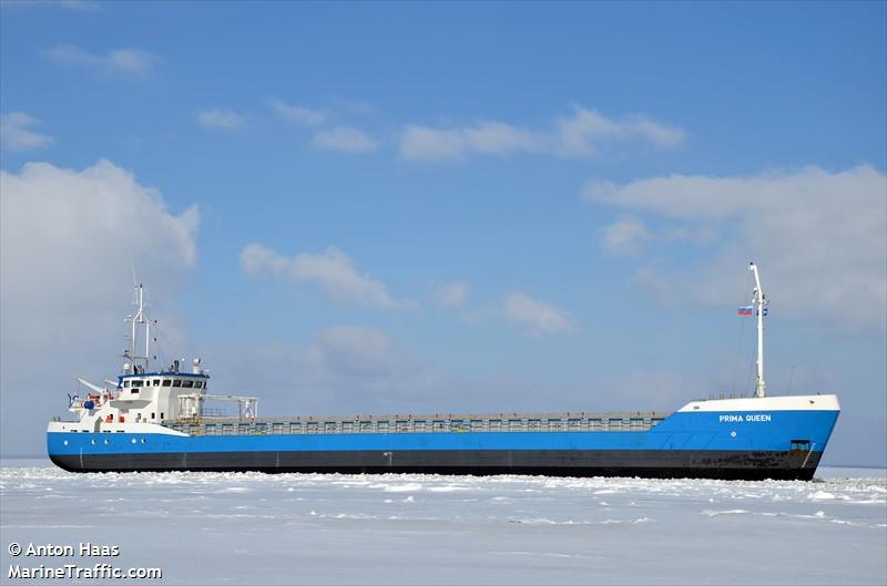 prima queen (General Cargo Ship) - IMO 9194282, MMSI 230673000, Call Sign OJSH under the flag of Finland