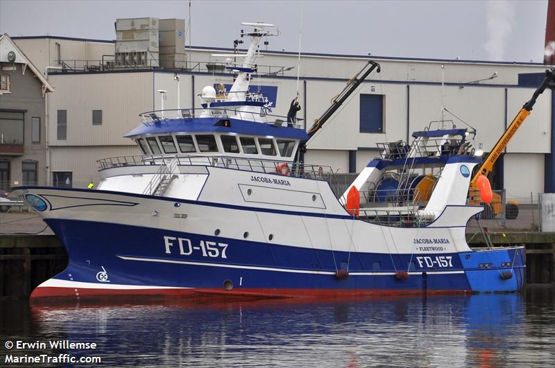 jacoba maria (Fishing Vessel) - IMO 9850379, MMSI 232023795, Call Sign MFWI9 under the flag of United Kingdom (UK)