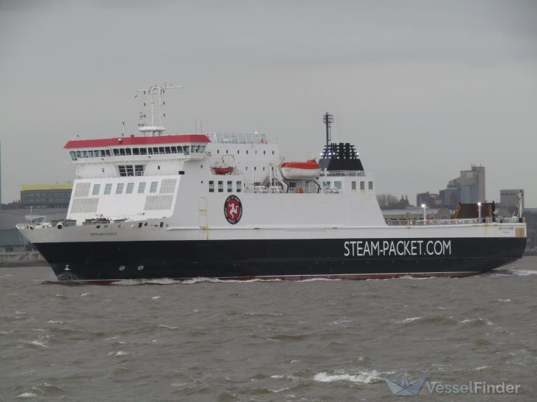 ben my chree (Passenger/Ro-Ro Cargo Ship) - IMO 9170705, MMSI 234983000, Call Sign MXLG6 under the flag of United Kingdom (UK)