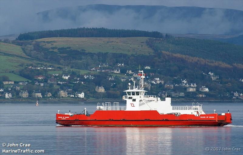 sound of shuna (Passenger/Ro-Ro Cargo Ship) - IMO 9289441, MMSI 235013197, Call Sign MCGF8 under the flag of United Kingdom (UK)