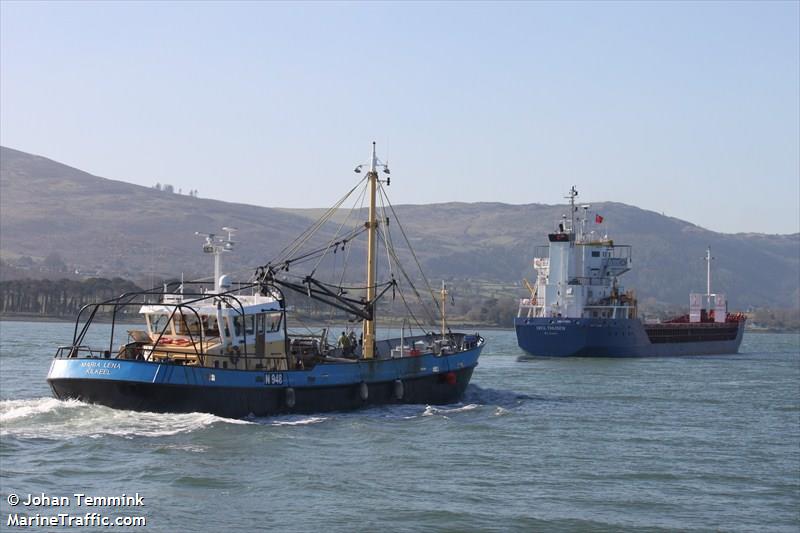 maria lena (Fishing vessel) - IMO , MMSI 235033396, Call Sign VQUS 9 under the flag of United Kingdom (UK)