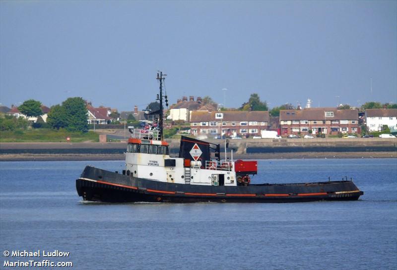 ttms viking (Tug) - IMO 6611083, MMSI 235072883, Call Sign 2CHQ9 under the flag of United Kingdom (UK)