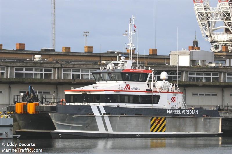 mareel viridian (Offshore Tug/Supply Ship) - IMO 9787077, MMSI 235102689, Call Sign 2HDH2 under the flag of United Kingdom (UK)