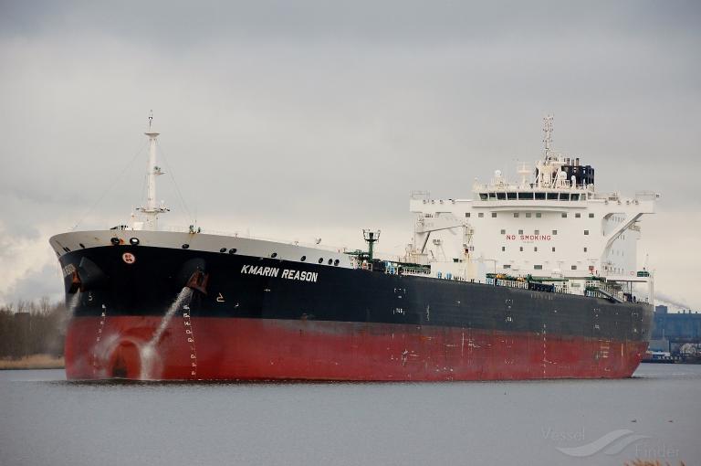 kmarin reason (Crude Oil Tanker) - IMO 9683087, MMSI 235108534, Call Sign 2ICI7 under the flag of United Kingdom (UK)