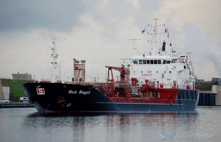 stolt seagull (Chemical/Oil Products Tanker) - IMO 9125645, MMSI 235112571, Call Sign 2ITA2 under the flag of United Kingdom (UK)