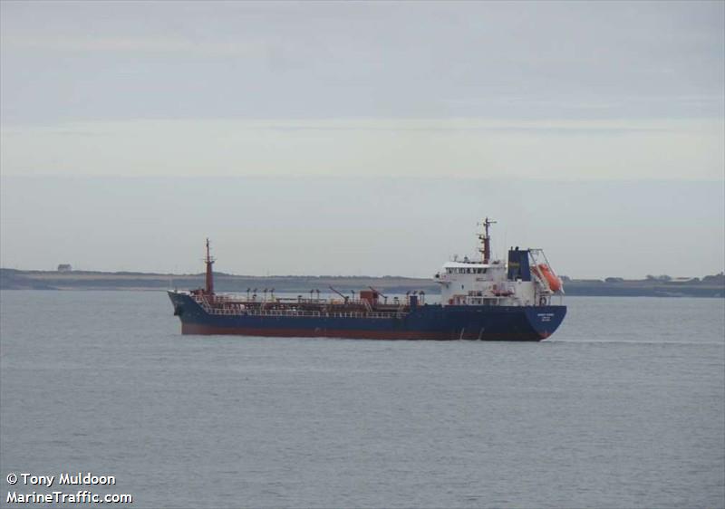 mersey fisher (Oil Products Tanker) - IMO 9170420, MMSI 236216000, Call Sign ZDFY4 under the flag of Gibraltar