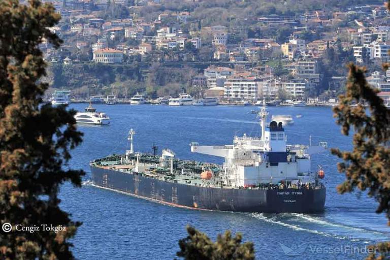maran pythia (Crude Oil Tanker) - IMO 9402902, MMSI 240893000, Call Sign SVAQ5 under the flag of Greece