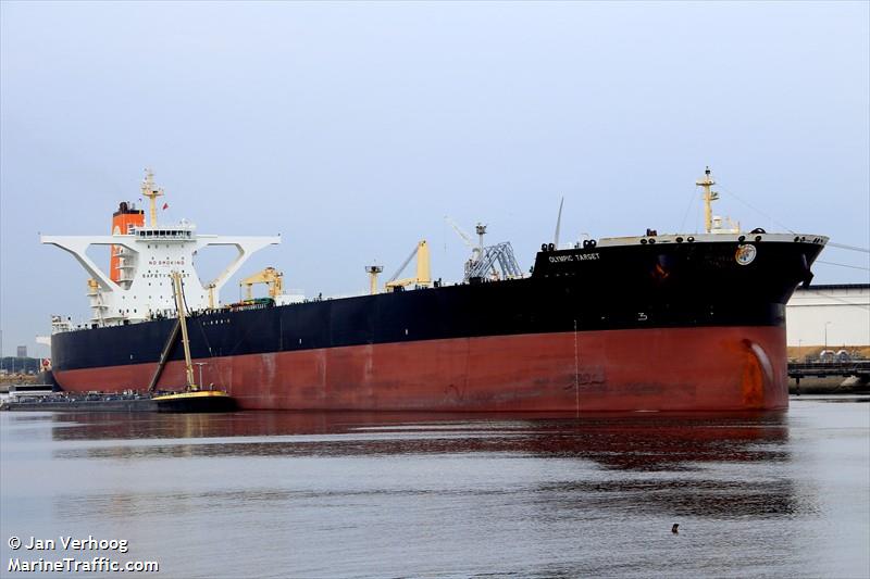 olympic target (Crude Oil Tanker) - IMO 9468853, MMSI 241411000, Call Sign SVCI2 under the flag of Greece