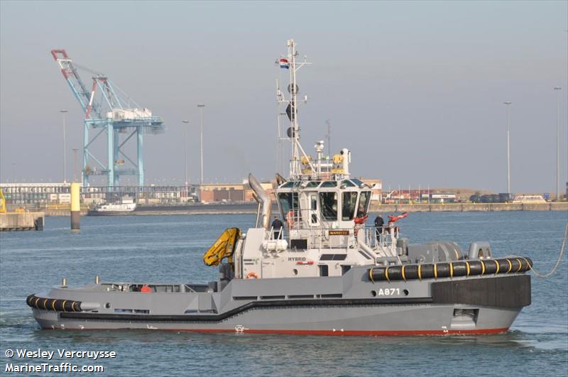 noordzee (Tug) - IMO 9705249, MMSI 244615120, Call Sign PAAM under the flag of Netherlands