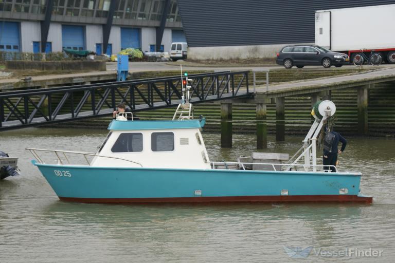 od 25 elizabeth (Fishing vessel) - IMO , MMSI 244620129, Call Sign PB3920 under the flag of Netherlands