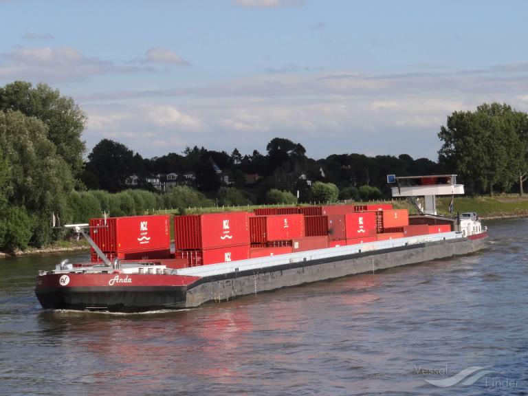 anda (Cargo ship) - IMO , MMSI 244660065, Call Sign PB4448 under the flag of Netherlands