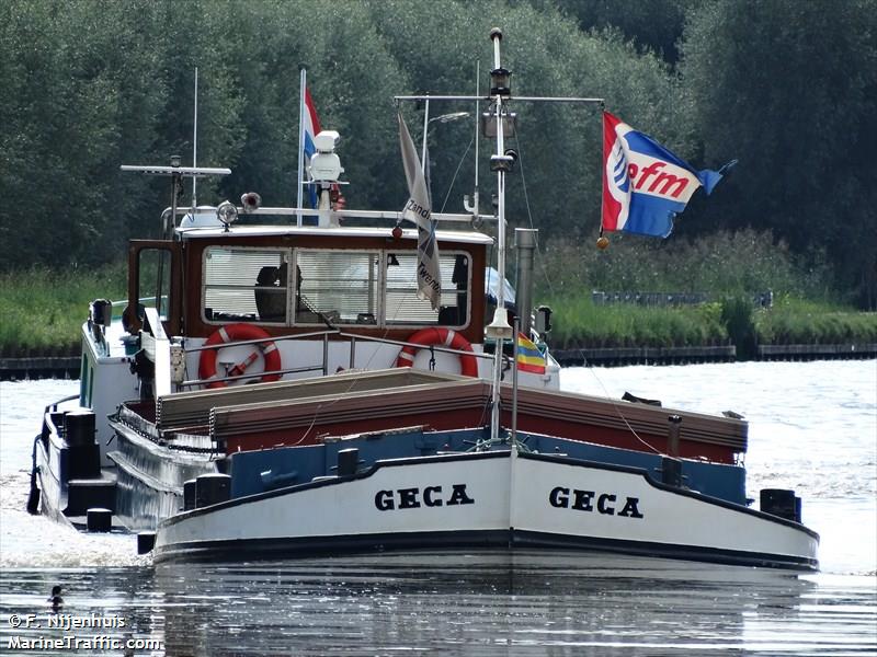 geca (Cargo ship) - IMO , MMSI 244670925, Call Sign PH4769 under the flag of Netherlands