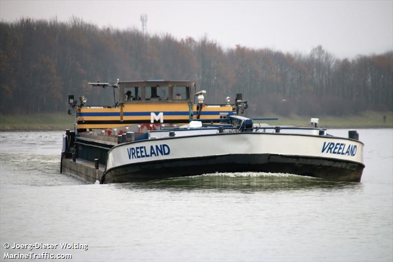 vreeland (Unknown) - IMO , MMSI 244700267, Call Sign PC7531 under the flag of Netherlands
