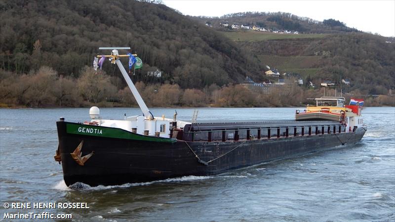 gendtia (Cargo ship) - IMO , MMSI 244700893, Call Sign PD3002 under the flag of Netherlands