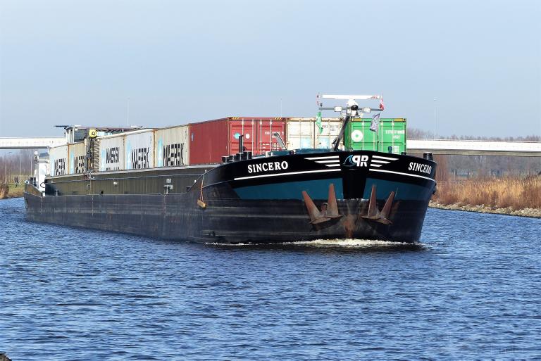 sincero (Cargo ship) - IMO , MMSI 244740188, Call Sign PD7413 under the flag of Netherlands