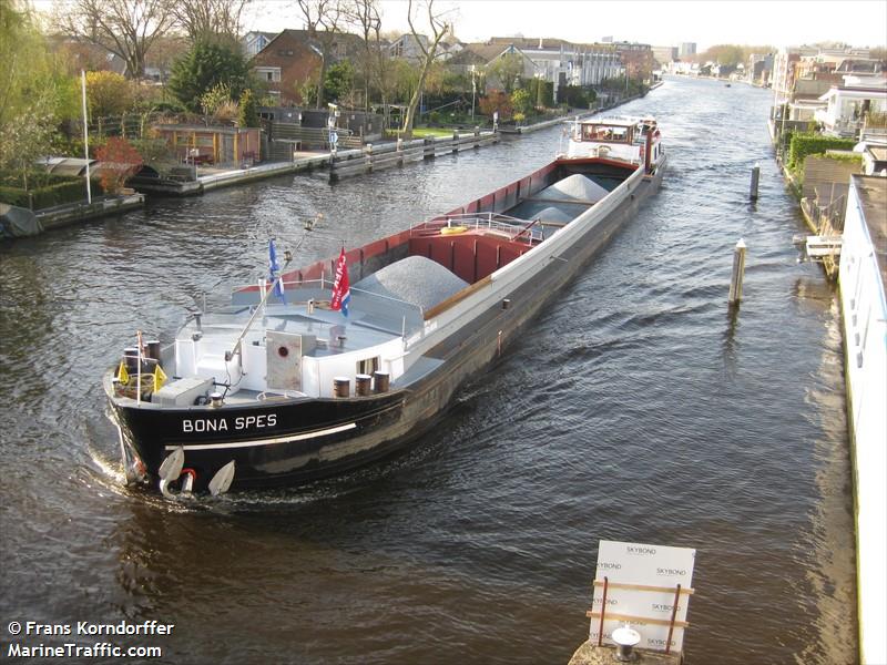 bona spes (Cargo ship) - IMO , MMSI 244780435, Call Sign PD4858 under the flag of Netherlands