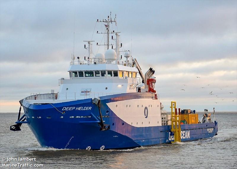 deep helder (Offshore Tug/Supply Ship) - IMO 9690872, MMSI 244780813, Call Sign PBYU under the flag of Netherlands