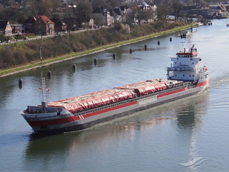 lauwersborg (General Cargo Ship) - IMO 9399387, MMSI 244828000, Call Sign PHLM under the flag of Netherlands