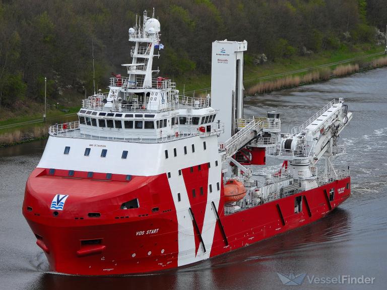 vos start (Offshore Support Vessel) - IMO 9730505, MMSI 244890845, Call Sign PBIH under the flag of Netherlands