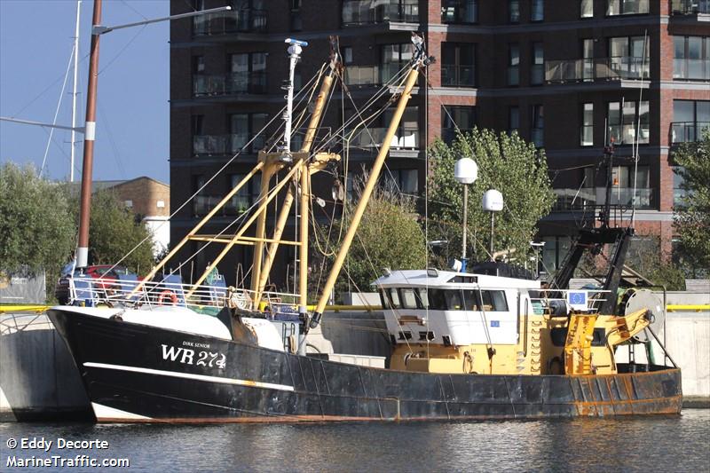 wr274 dirk senior (Fishing Vessel) - IMO , MMSI 244959000, Call Sign PDPX under the flag of Netherlands