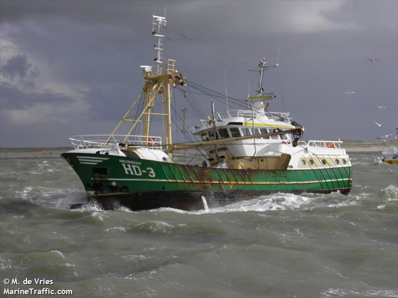 hd3 nieuwediep (Fishing Vessel) - IMO 9225706, MMSI 245074000, Call Sign PBFZ under the flag of Netherlands