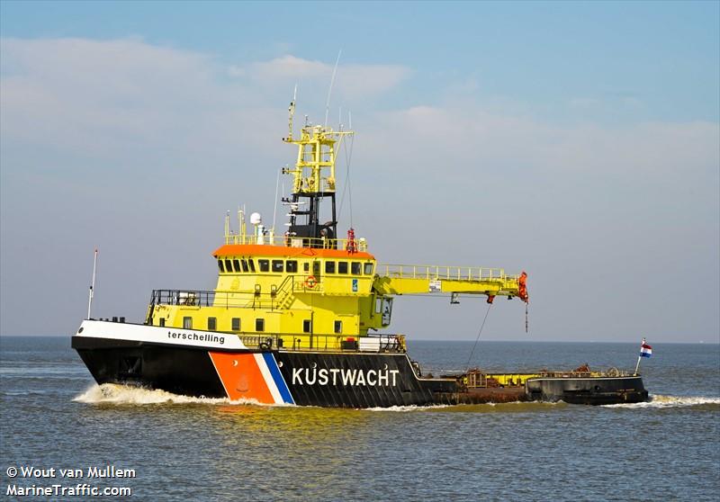 terschelling (Buoy/Lighthouse Vessel) - IMO 8802662, MMSI 245384000, Call Sign PBVC under the flag of Netherlands