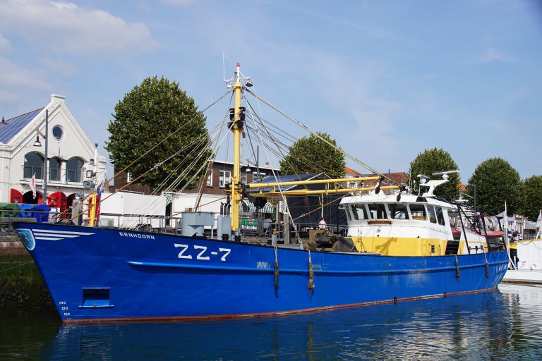 zz-7 eenhoorn (Fishing Vessel) - IMO 8808680, MMSI 245567000, Call Sign PDWB under the flag of Netherlands