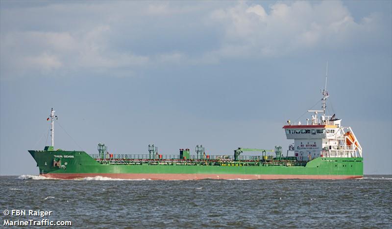 thun gemini (Chemical/Oil Products Tanker) - IMO 9263590, MMSI 245610000, Call Sign PBJW under the flag of Netherlands