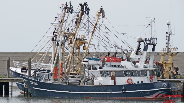 st4 harmen senior (Fishing Vessel) - IMO 8432314, MMSI 246182000, Call Sign PDJV under the flag of Netherlands