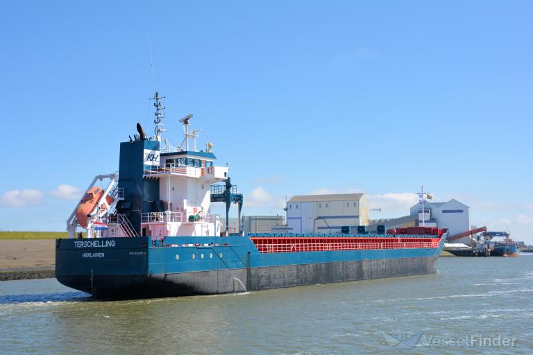terschelling (General Cargo Ship) - IMO 9313826, MMSI 246507000, Call Sign PHBA under the flag of Netherlands