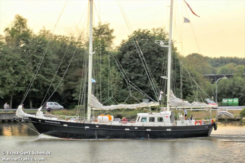 fantastiko.nl (Sailing vessel) - IMO , MMSI 246529000, Call Sign PHFY under the flag of Netherlands