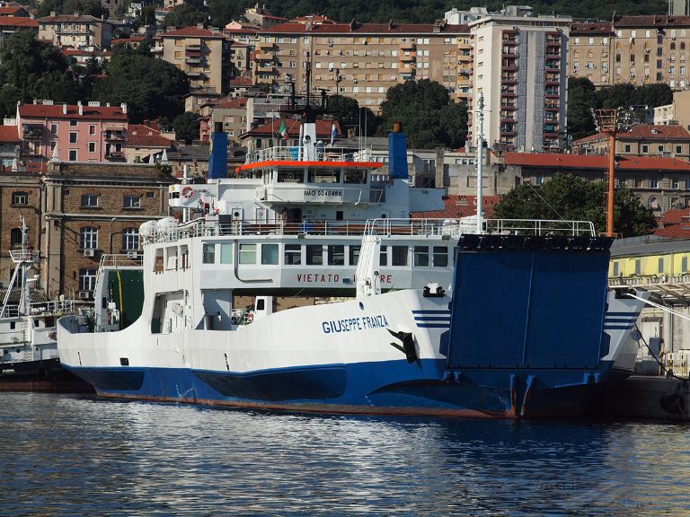 giuseppe franza (Passenger/Ro-Ro Cargo Ship) - IMO 9048483, MMSI 247054900, Call Sign ICJF under the flag of Italy