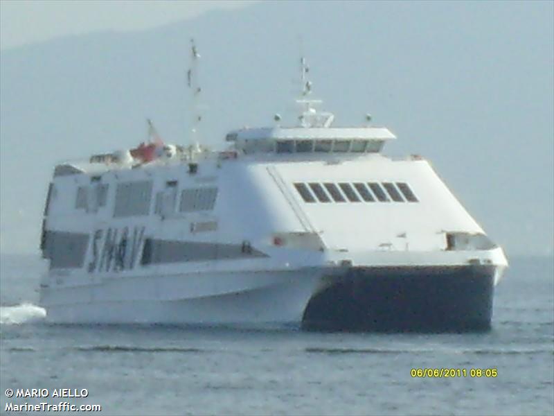 don francesco (Passenger/Ro-Ro Cargo Ship) - IMO 9229740, MMSI 247171200, Call Sign IBYW under the flag of Italy