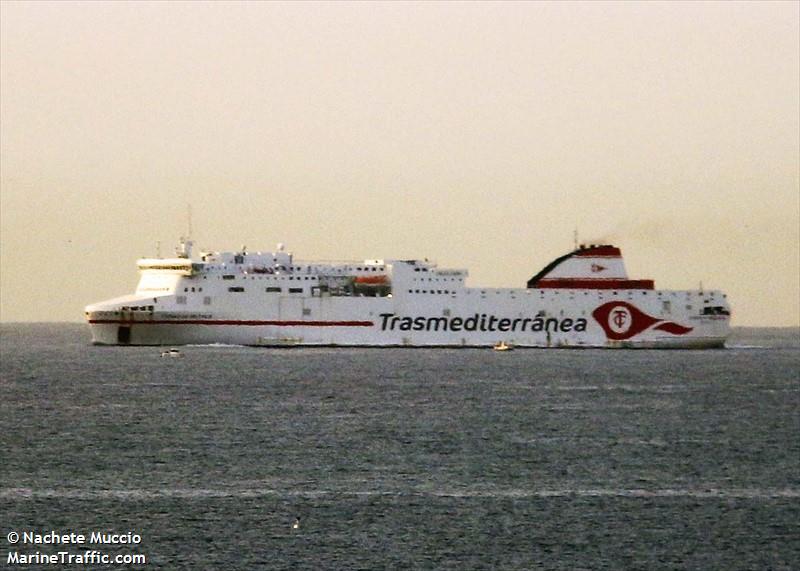 ciudad de valencia (Passenger/Ro-Ro Cargo Ship) - IMO 9869722, MMSI 247432300, Call Sign IBZX under the flag of Italy