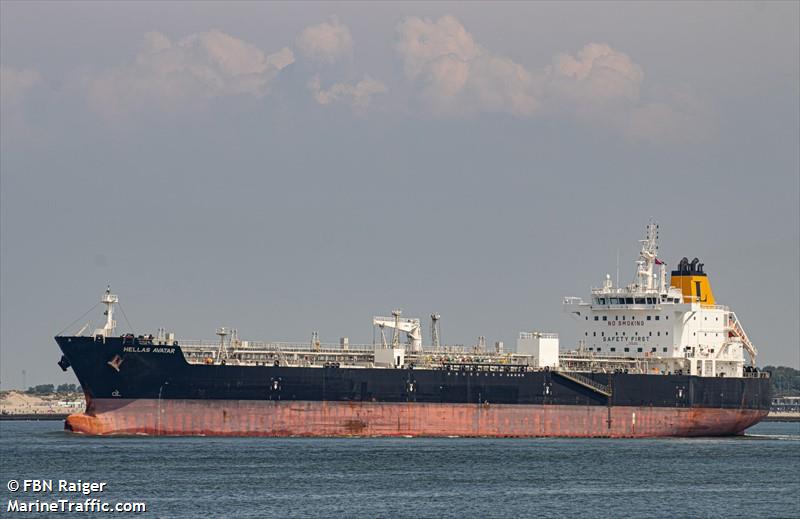 hellas avatar (Chemical/Oil Products Tanker) - IMO 9722613, MMSI 256757000, Call Sign 9HA3998 under the flag of Malta