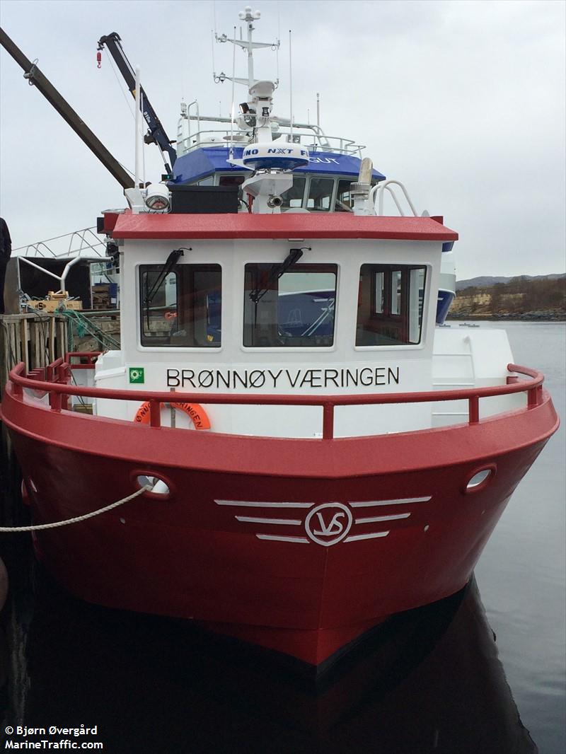 broennoeyvaeringen (Cargo ship) - IMO , MMSI 257005360, Call Sign LF5488 under the flag of Norway