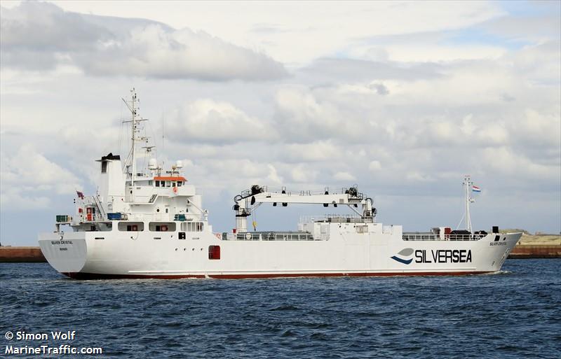 silver crystal (Refrigerated Cargo Ship) - IMO 8915536, MMSI 257308000, Call Sign LADO8 under the flag of Norway